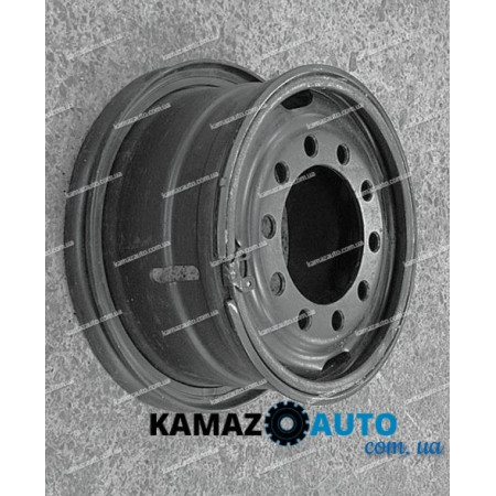 Диск колесный УрАЛ-4320, КАМАЗ-4310 (стандарт) (3 кольца) R20 под шину ОИ-25 14.00-20 (370-508) // 167.6543-3101012-01